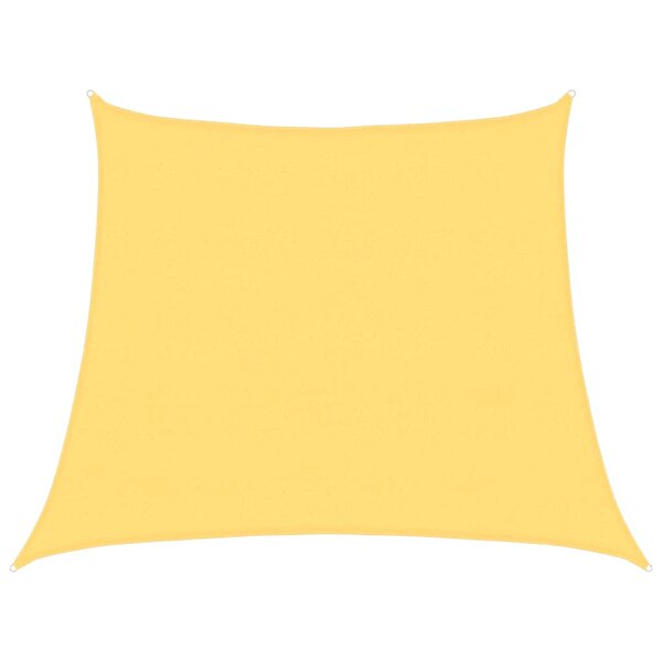 vidaXL Voile d'ombrage 160 g/m² Beige 3/4x3 m PEHD