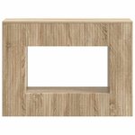vidaXL Table console Chêne Sonoma 101 x 29 x 74 cm Bois d’ingénierie