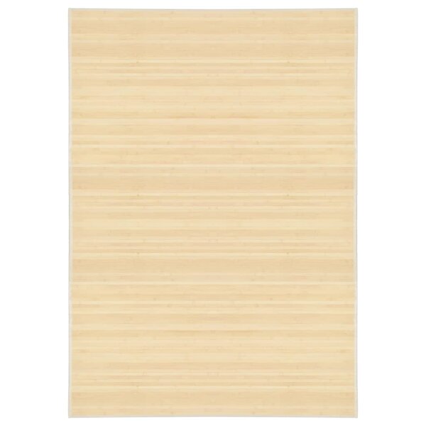 vidaXL Tapis en bambou 160x230 cm Naturel