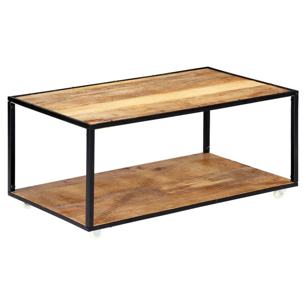 vidaXL Table basse 90x50x40 cm Bois de récupération solide