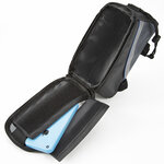 Tectake Étui a vélo pour Smartphone pour cadre de vélo, Imperméable - 20,5 x 10 x 10,5 cm