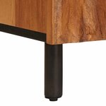 vidaXL Buffet avec étagère Finition Acacia Brun 90 x 33 x 75 cm