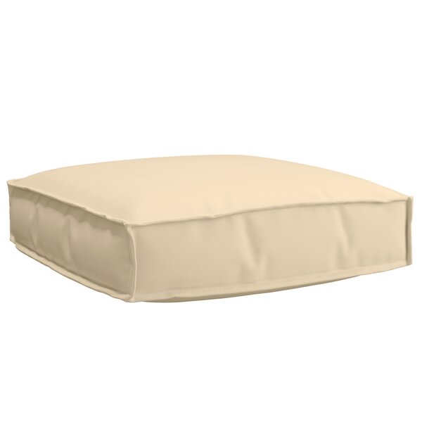 vidaXL Coussin pour assise de palette Beige 60 x 60 x 12 cm