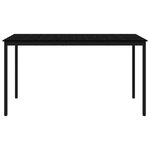 vidaXL Table de salle à manger / Table de repas Bois d'ingénierie