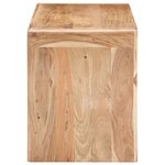 vidaXL Banc 110x38x46 cm Bois solide d'acacia
