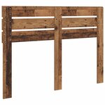 vidaXL Tête de lit Bois Ancien 140 cm Bois d'ingénierie