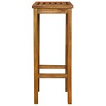 vidaXL Tabourets de bar lot de 2 bois d'acacia massif