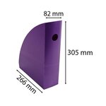 Porte-revues Mag-cube Iderama - Violet - X 6 - Exacompta