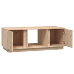 vidaXL Table basse 110x50x40 cm Bois massif de pin