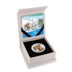 Pièce de monnaie 5 Florin Aruba Hippocampe 2024 - Argent BE