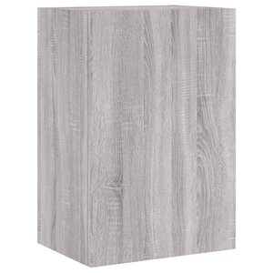 vidaXL Meuble TV mural sonoma gris 40 5x30x60 cm bois d'ingénierie