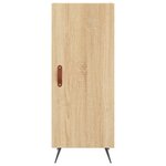 vidaXL Buffet Chêne sonoma 34 5x34x90 cm Bois d'ingénierie