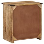 vidaXL Buffet avec 2 tiroirs 55x35x60 cm bois massif de manguier