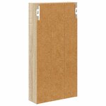 vidaXL Armoire murale de salle de bain Chêne Sonoma 30 x 10 x 60 5 cm