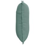 vidaXL Coussin de Dos Vert Mer 50 x 45 cm Tissu en velours côtelé