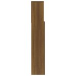vidaXL Armoire de tête de lit Chêne marron 180x19x103 5 cm