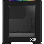 Zalman - x3 noir (rgb) boitier sans alimentation - moyent tour - format atx