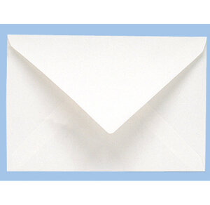 Bte de 500 enveloppe admi. Gom. 120x176 blanc 90g clairefontaine