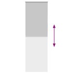 vidaXL Store enrouleur occultant largeur du tissu 70 7 cm polyester