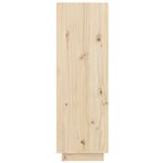 vidaXL Armoire à chaussures 60x34x105 cm Bois de pin massif