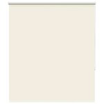 vidaXL Store enrouleur occultant blanc cassé 135x150 cm largeur tissu
