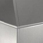vidaXL Support de plante Acier inoxydable 40 x 40 x 101 cm Durable