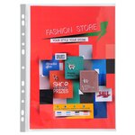 Sachet 10 Pochettes Perforées Premium Polypropylène 140micron A4+ - Incolore - X 5 - Exacompta