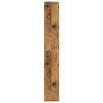 vidaXL Bibliothèque vieux bois 157x24x160 cm bois d'ingénierie