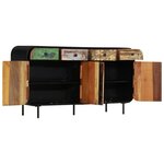 vidaXL Buffet Bois de récupération solide 140 x 35 x 76 cm