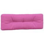 vidaXL Coussins de palette lot de 5 rose tissu