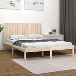 vidaXL Cadre de lit sans matelas 160x200 cm bois massif de pin