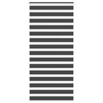 vidaXL Store zèbre noir 115x230 cm largeur du tissu 110 9 cm polyester