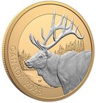 Pièce de monnaie en Argent 20 Dollars g 31.39 Millésime 2025 Animal Portraits ELK