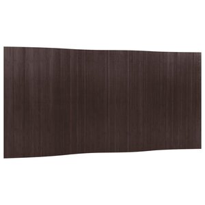 vidaXL Cloison de séparation marron foncé 165x400 cm bambou