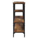 vidaXL Table console Bois ancien 160 x 29 x 80 cm Bois d'ingénierie
