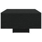 vidaXL Table Basse Chêne noir 85 x 55 x 31 cm Bois d'ingénierie