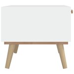 vidaXL Table basse avec tiroirs 80x40x35 5 cm bois d'ingénierie
