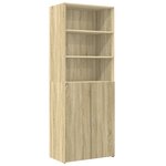 vidaXL Armoire de rangement chêne sonoma 70x42 5x225 cm