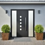 vidaXL Jardinières 2 Pièces 50x50x50 cm acier résistant aux intempéries