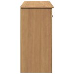 vidaXL Buffet avec tiroirs Panama 93x40x80 cm bois massif de pin