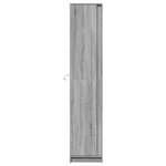 vidaXL Buffet haut LED sonoma gris 41 5x32 5x200 cm bois d’ingénierie