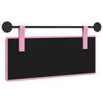 vidaXL Tête de lit suspendue tissu