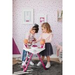 SMOBY Baby Nurse Chaise Haute Jumeaux + 4 Accessoires