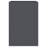 vidaXL Jardinière anthracite 52x48x75 cm acier laminé à froid