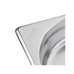 Bac gastro inox gn 2/3 - 20 mm - vogue -  - acier inoxydable1 35354 x20x325mm