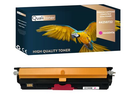 Qualitoner x1 toner 44250722 magenta compatible pour oki