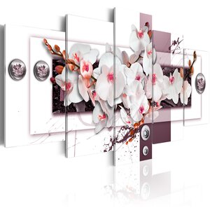 Tableau - orchid's mechanism l x h en cm 200x100