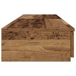 Tiroirs de lit vidaXL en bois vintage 160x36 5x16 5 cm en bois reconstitué