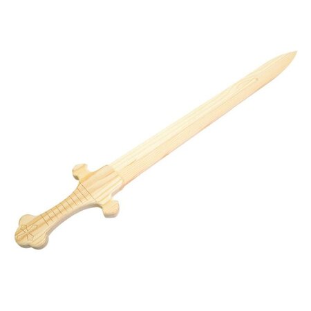 Épée de Chevalier en bois pour enfant 9x50x1 2 cm
