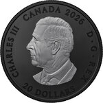 Monnaie EAGLE 1 Oz Argent 20$ Canada 2026 (PRÉCOMMANDE)